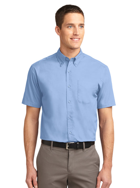 Men's Tall Short Sleeve Easy Care Shirt