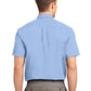 Men's Tall Short Sleeve Easy Care Shirt - TLS508 - Light Blue/Light Stone