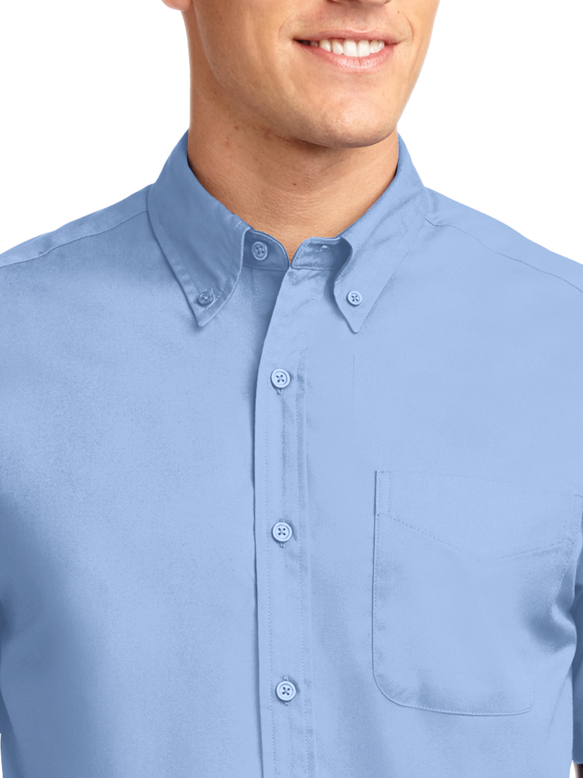 Men's Tall Short Sleeve Easy Care Shirt