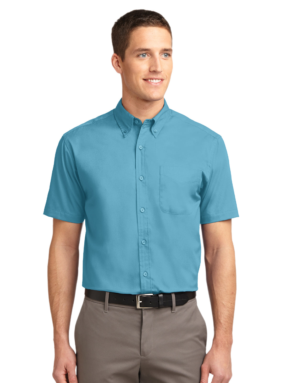 Men's Tall Short Sleeve Easy Care Shirt