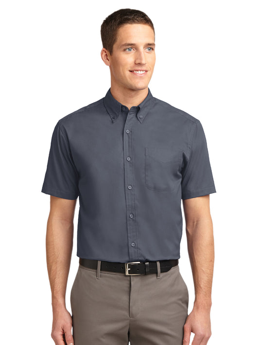 Men's Tall Short Sleeve Easy Care Shirt