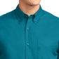 Men's Tall Short Sleeve Easy Care Shirt - TLS508 - Teal Green