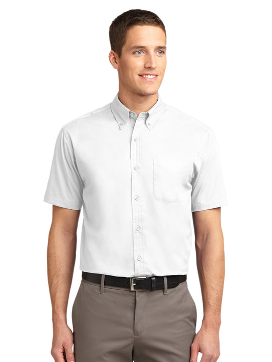 Men's Tall Short Sleeve Easy Care Shirt