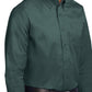 Unisex Tall Long Sleeve Easy Care Shirt - TLS608 - Dark Green/Navy