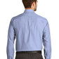 Men's Tall Crosshatch Easy Care Shirt - TLS640 - Chambray Blue