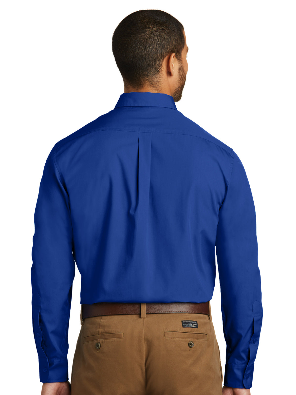 Men's Long Sleeve Poplin Shirt