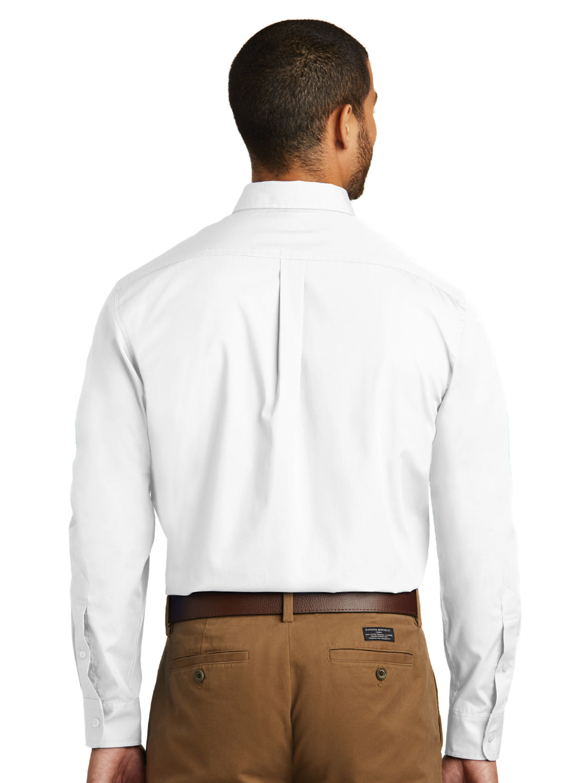 Men's Long Sleeve Poplin Shirt