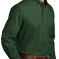 Men's Long Sleeve Poplin Tee - W100 - Deep Forest Green