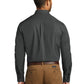 Men's Long Sleeve Poplin Tee - W100 - Graphite