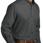 Men's Long Sleeve Poplin Tee - W100 - Graphite