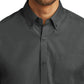 Men's Short Sleeve Poplin Shirt - W101 - Graphite