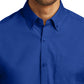 Men's Short Sleeve Poplin Shirt - W101 - True Royal