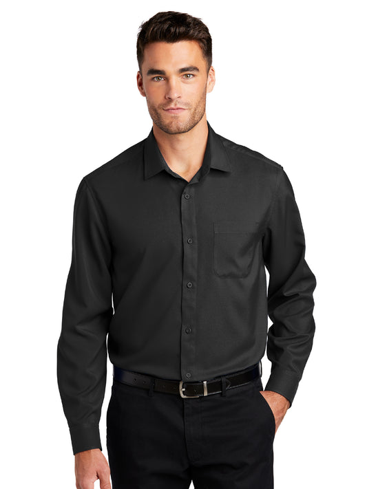 Men's Long Sleeve Button Up Performance Shirt