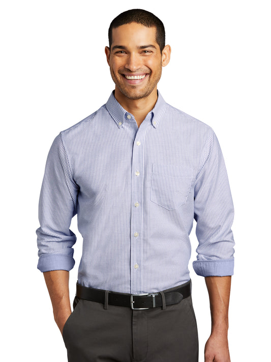 Men's SuperPro Oxford Stripe Shirt