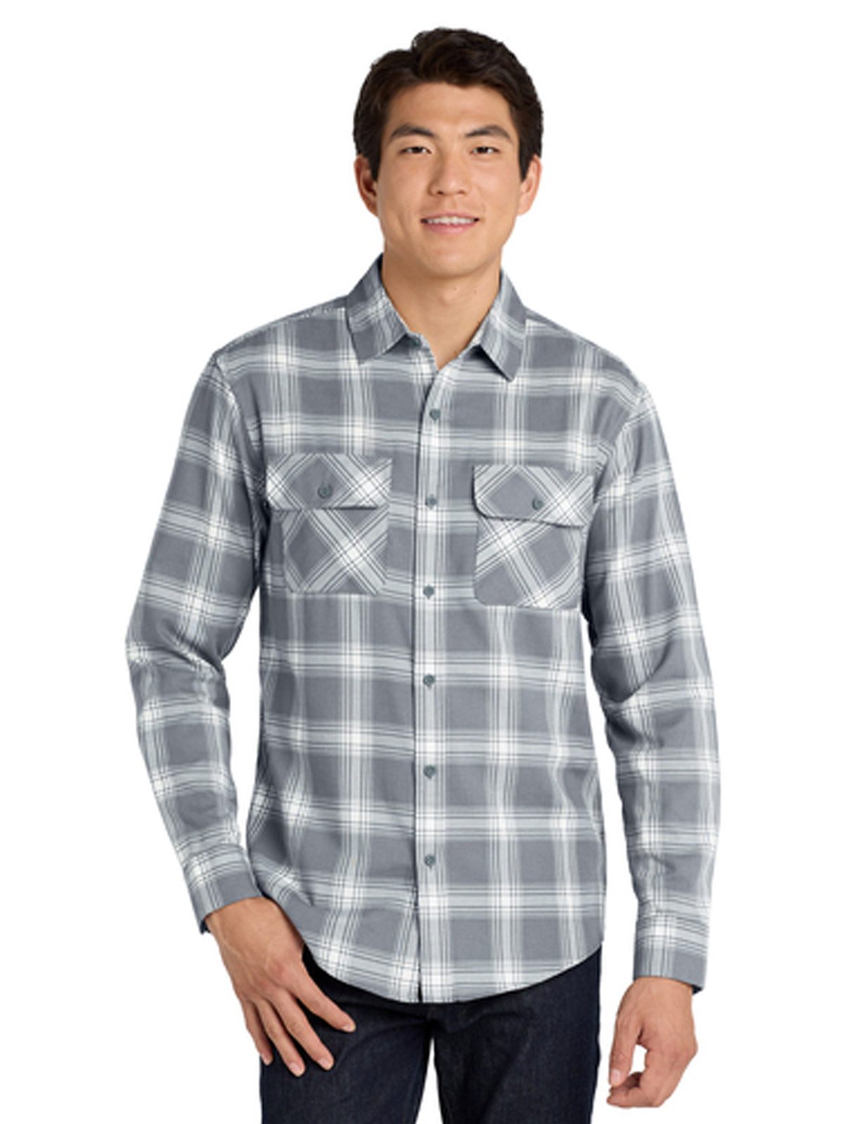 Men's Plaid Flannel Shirt