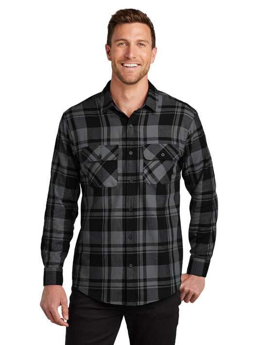 Men's Plaid Flannel Shirt