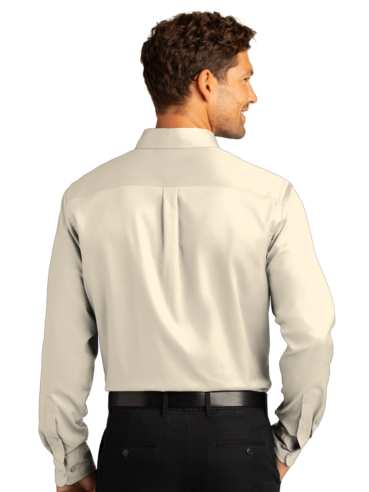 Men's Long Sleeve Button Up Performance Shirt