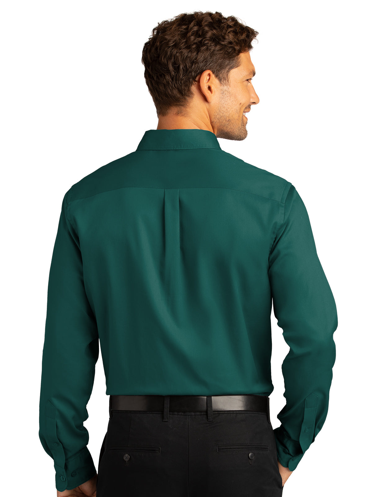 Men's Long Sleeve Button Up Performance Shirt