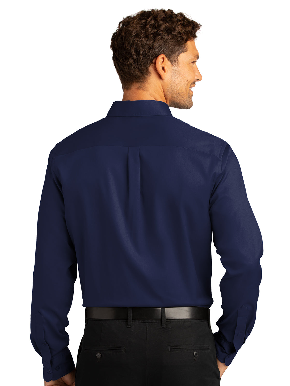 Men's Long Sleeve Button Up Performance Shirt