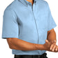 Men's Short Sleeve Button Up Shirt - W809 - Cloud Blue
