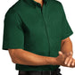 Men's Short Sleeve Button Up Shirt - W809 - Dark Green