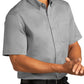 Men's Short Sleeve Button Up Shirt - W809 - Gusty Grey