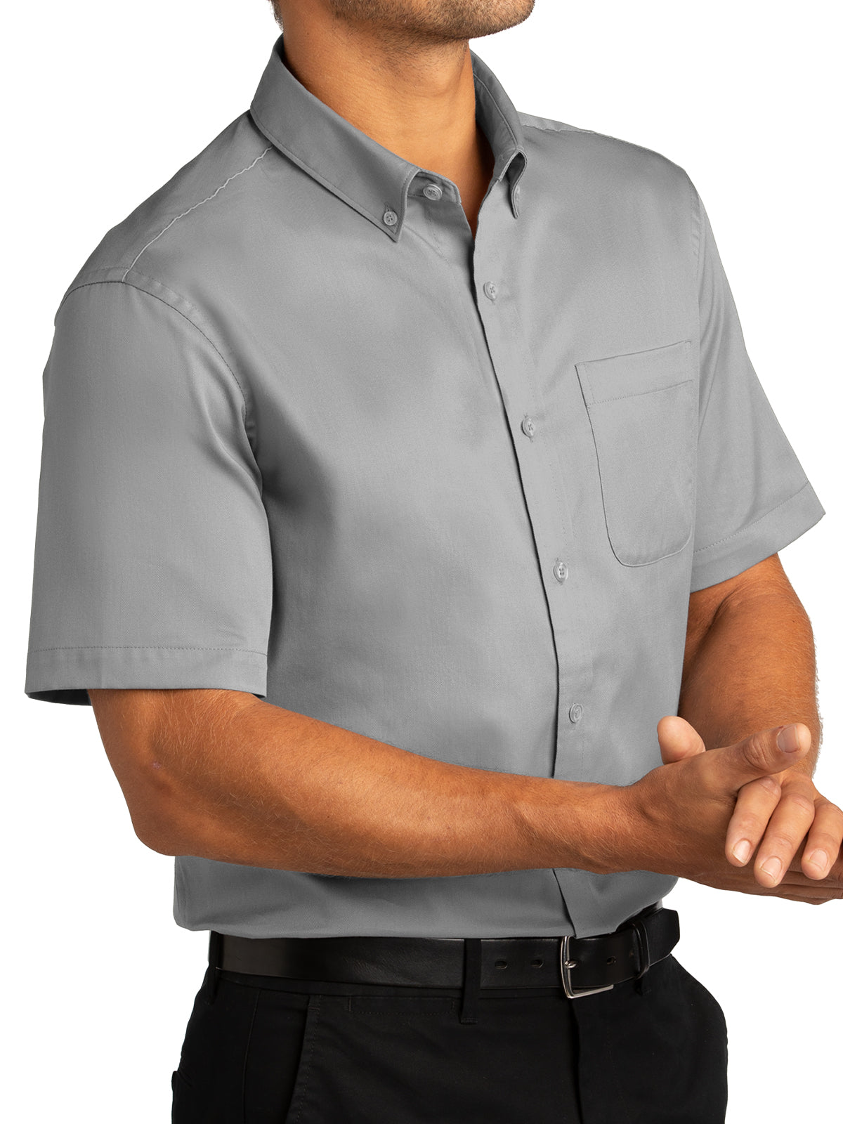 Men's Short Sleeve Button Up Shirt