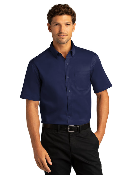 Men's Short Sleeve Button Up Shirt