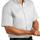 Men's Short Sleeve Button Up Shirt - W809 - White
