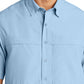 Men's Short Sleeve UV Daybreak Shirt - W961 - Light Blue