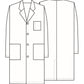 Unisex 3-Pocket 40" Lab Coat