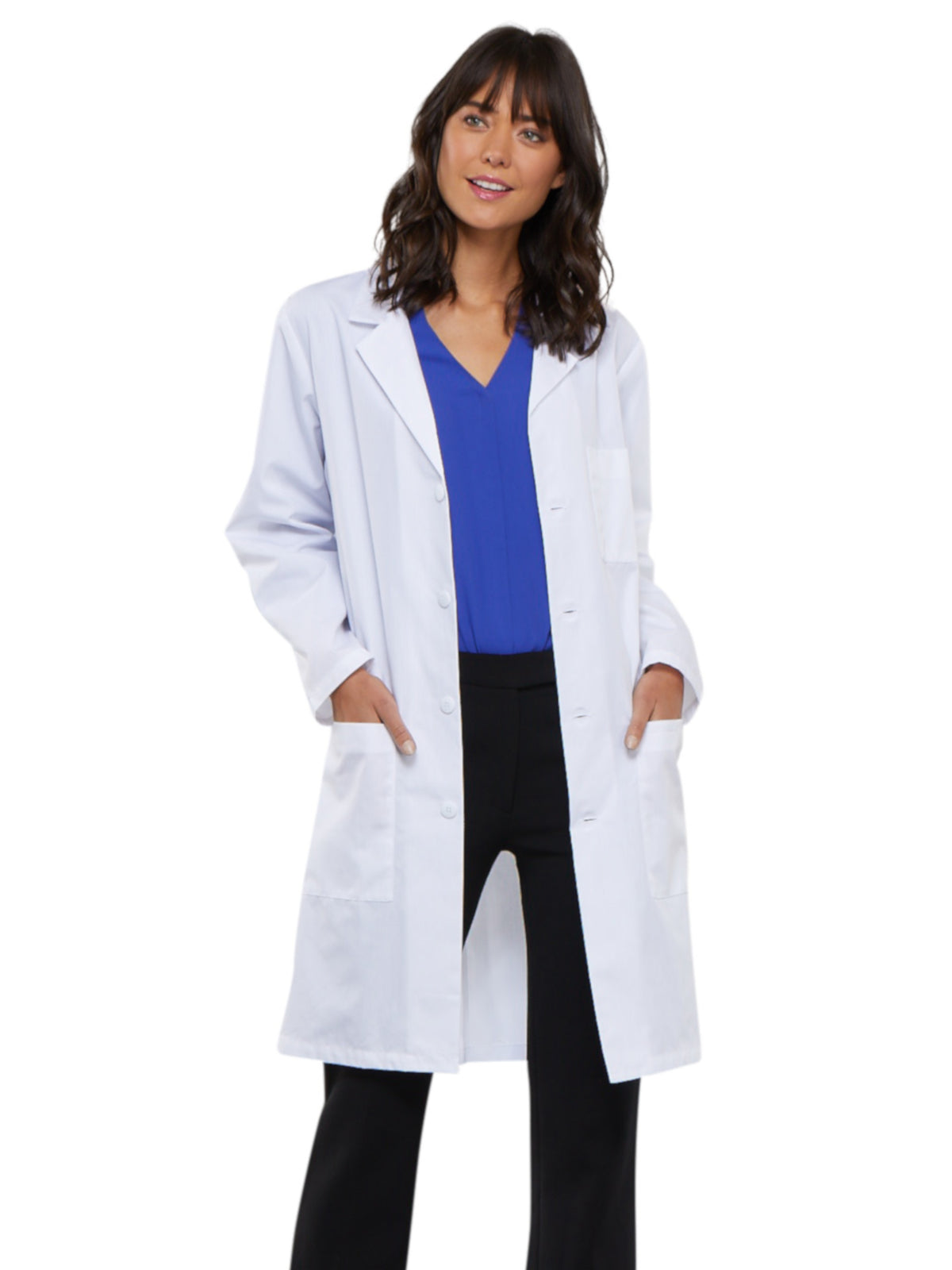 Unisex 3-Pocket 40" Lab Coat