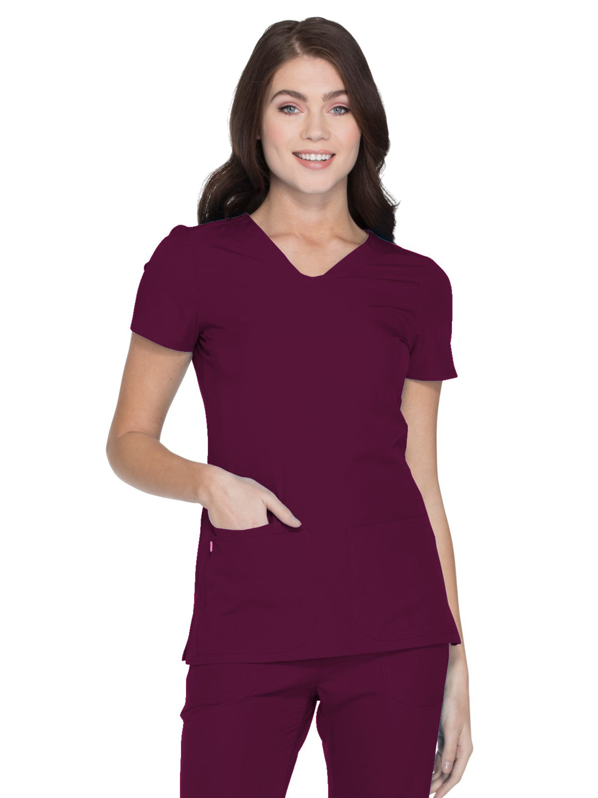 Women's Shaped V-Neck Top