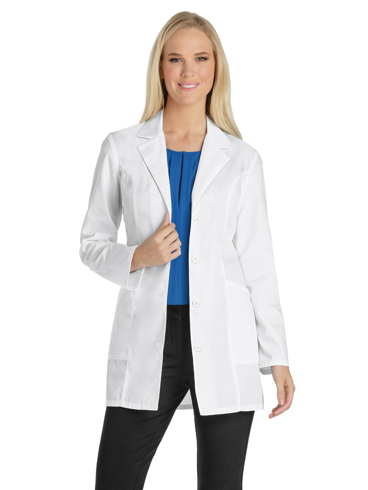 Women's Two-Pocket 32" Mid-Length Lab Coat