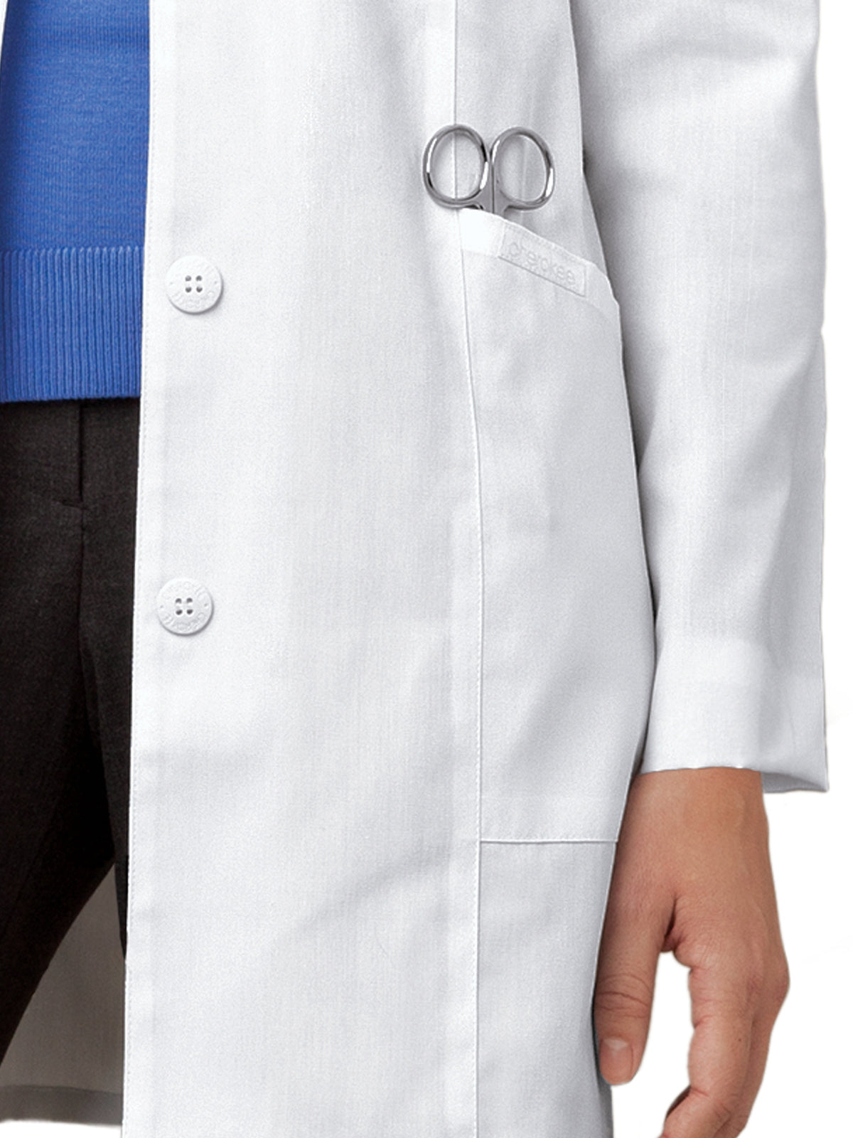 Women's Two-Pocket 32" Mid-Length Lab Coat