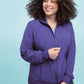 Women's 2-Pocket Contemporary Jacket - 2391A - Grape