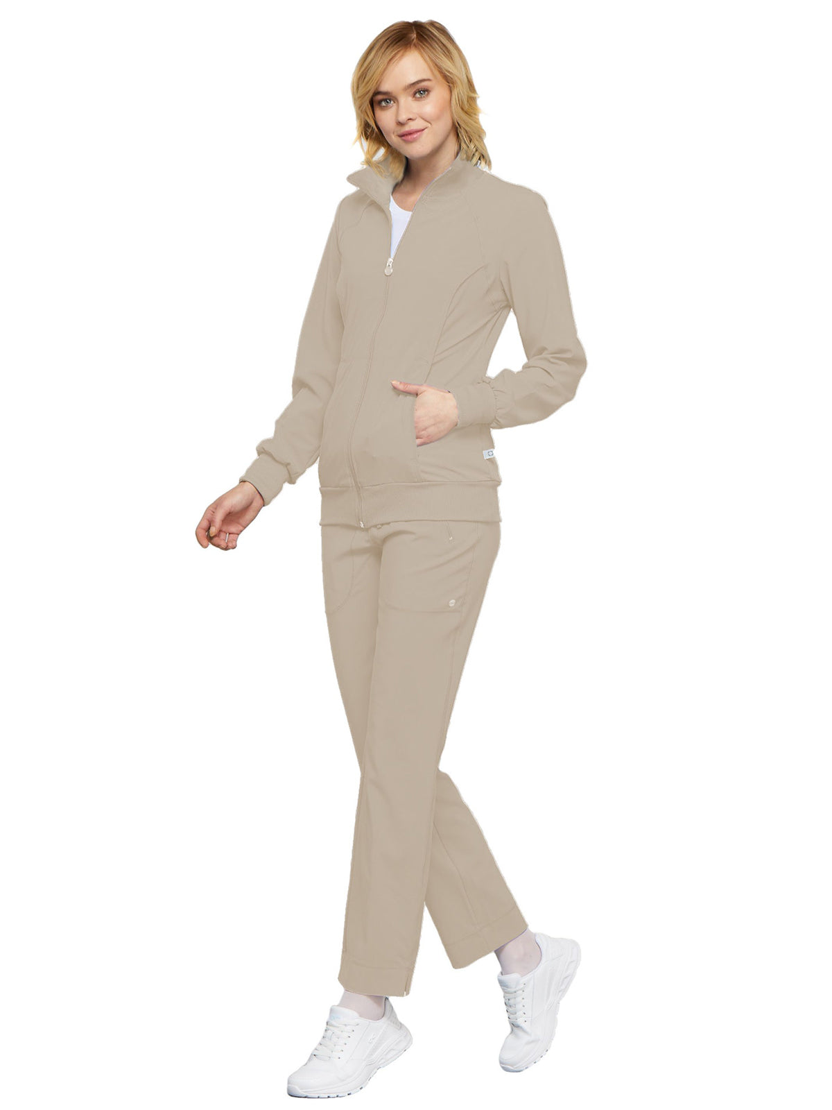 Women's 2-Pocket Contemporary Scrub Jacket