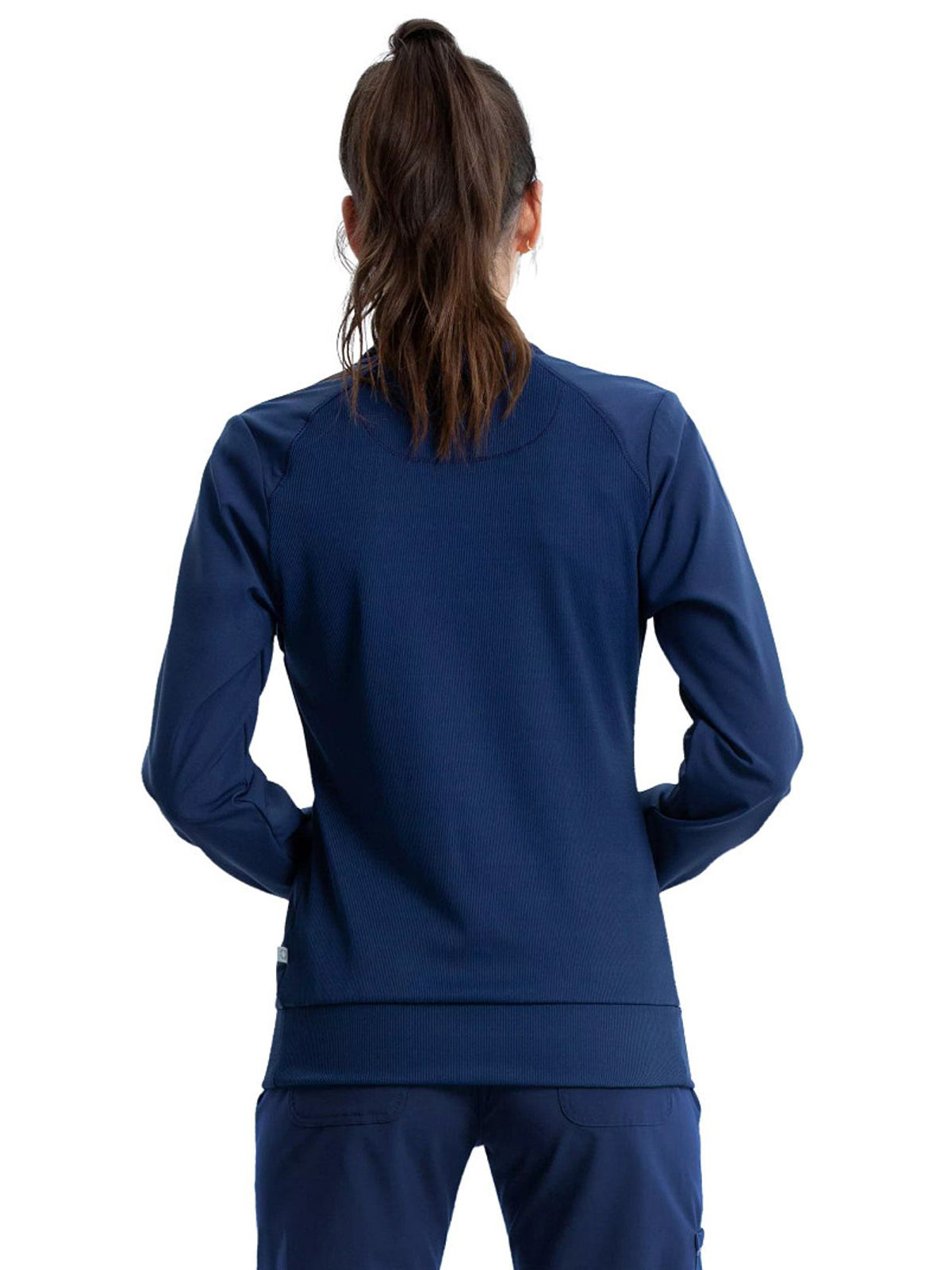 Women's 2-Pocket Contemporary Scrub Jacket