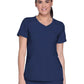 Women's 4-Pocket Mock Wrap Scrub Top