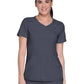 Women's 4-Pocket Mock Wrap Scrub Top