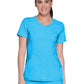 Women's 4-Pocket Mock Wrap Scrub Top