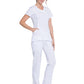 Women's 4-Pocket Mock Wrap Scrub Top