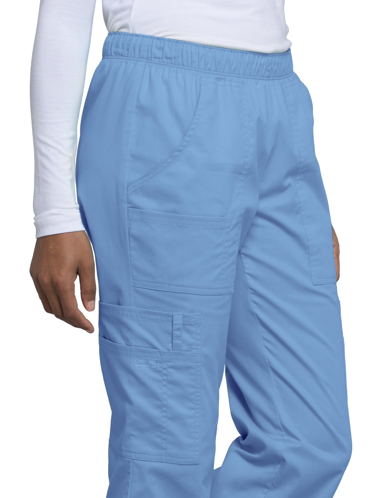 Women's Mid Rise Pull-On Cargo Pant