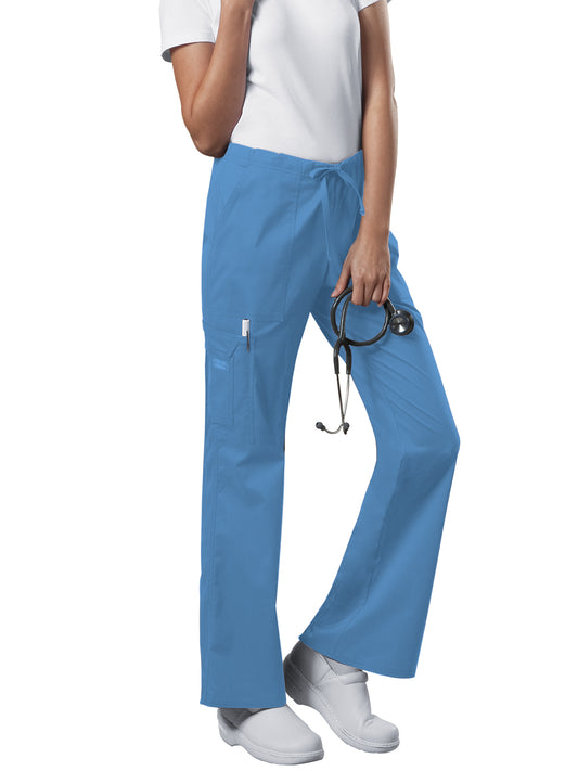 Women's Mid Rise Drawstring Cargo Pant