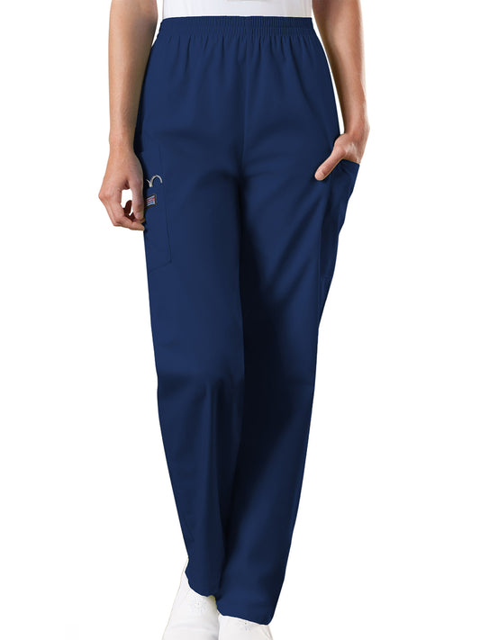 Women's Natural Rise Tapered Pull-On Cargo Pant