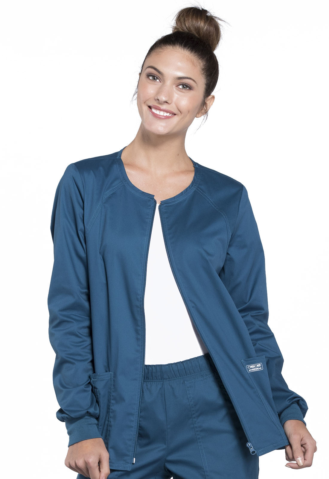 Women's 3-Pocket Zip Front Jacket