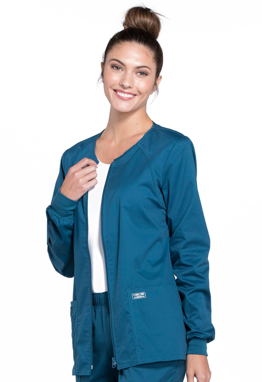 Women's 3-Pocket Zip Front Jacket