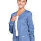 Women's 3-Pocket Zip Front Scrub Jacket