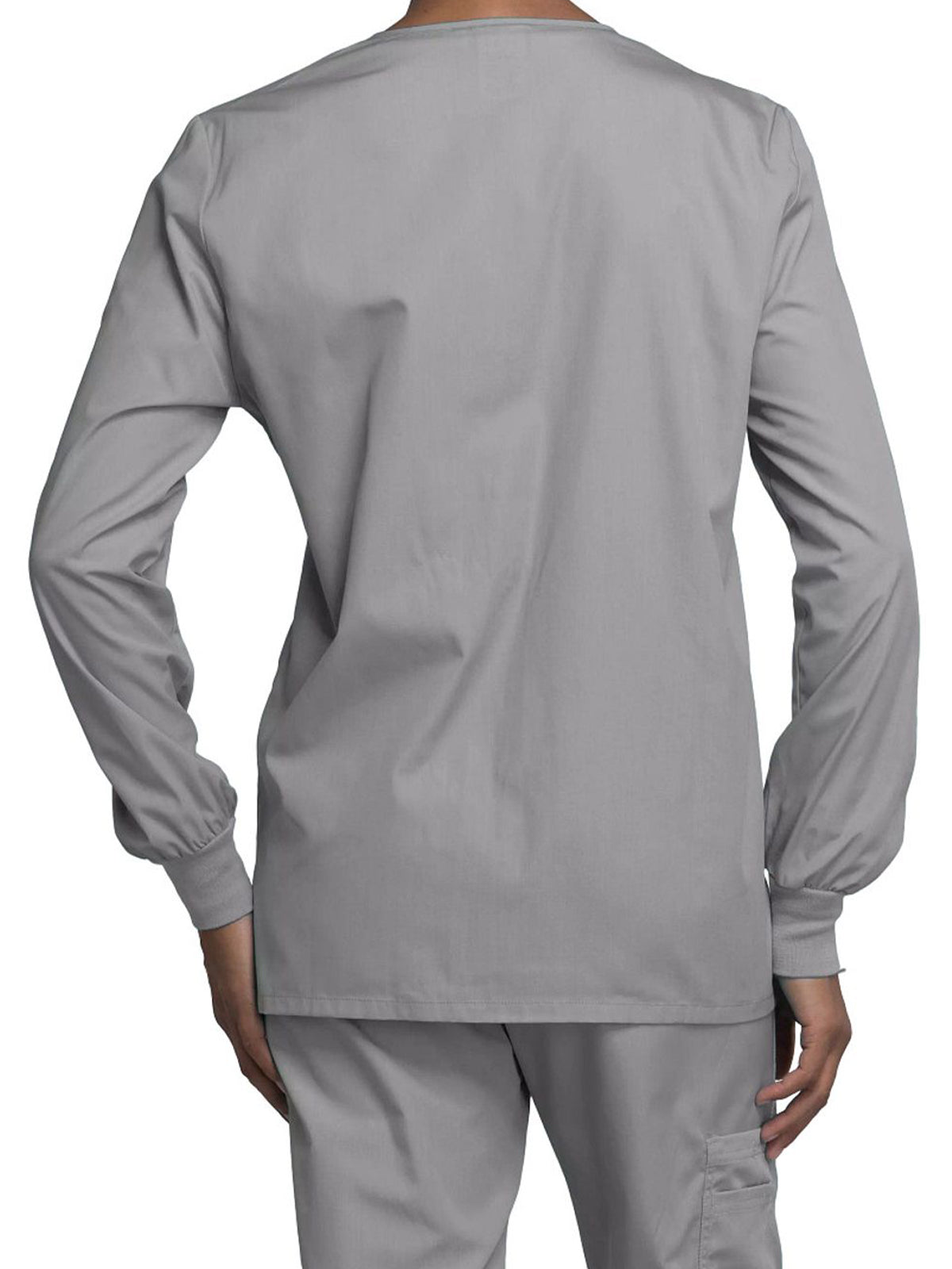 Women's Snap Front Scrub Jacket