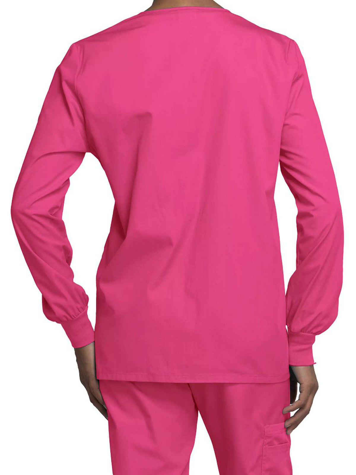 Women's Snap Front Scrub Jacket